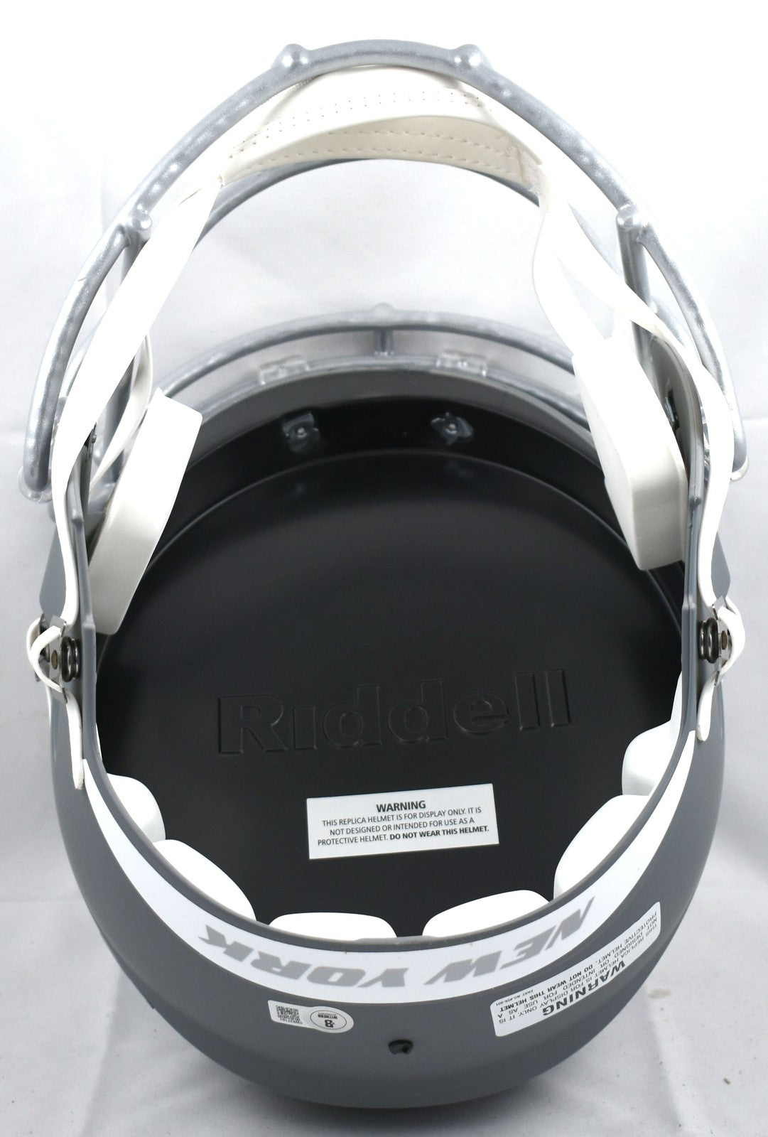 Joe Namath Autographed New York Jets Full Size Slate Speed Helmet