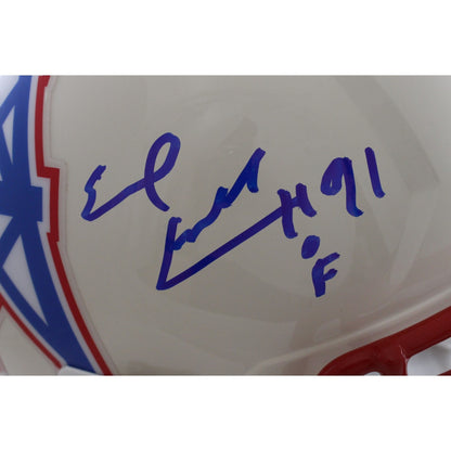 Earl Campbell Signed Tennessee Titans Full Size Retro Helmet