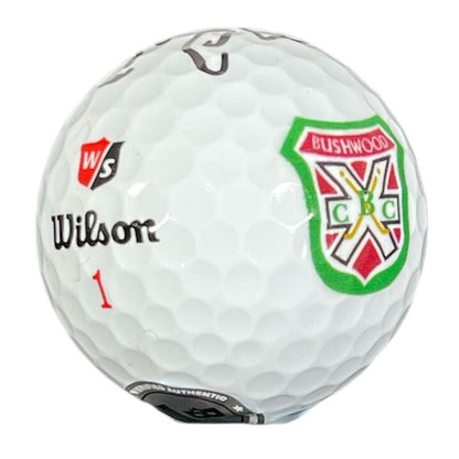 Chevy Chase Signed Wilson Bushwood Golf Ball (Caddyshack)