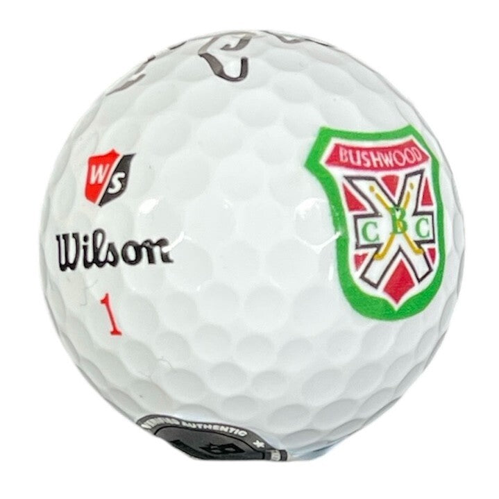 Chevy Chase Signed Wilson Bushwood Golf Ball (Caddyshack)