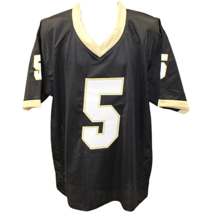 Jimmy Horn Autographed College Style Football Jersey