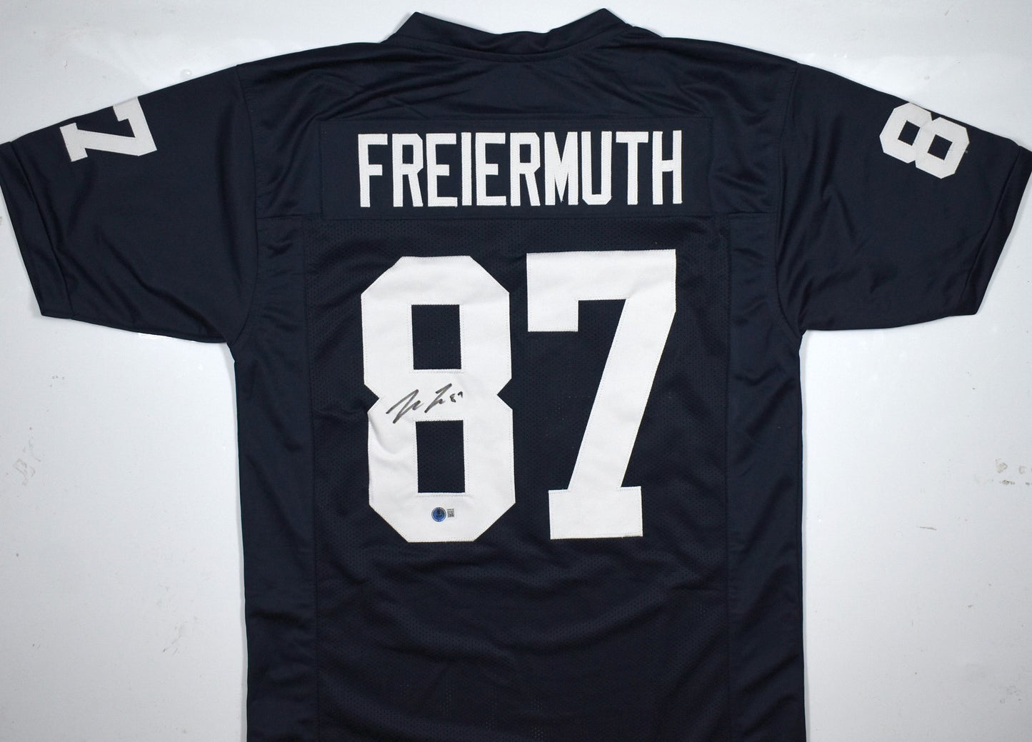 Pat Freiermuth Signed Blue Custom Jersey