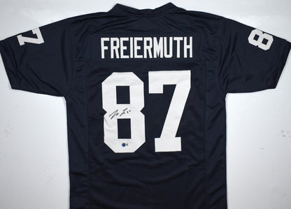 Pat Freiermuth Signed Blue Custom Jersey