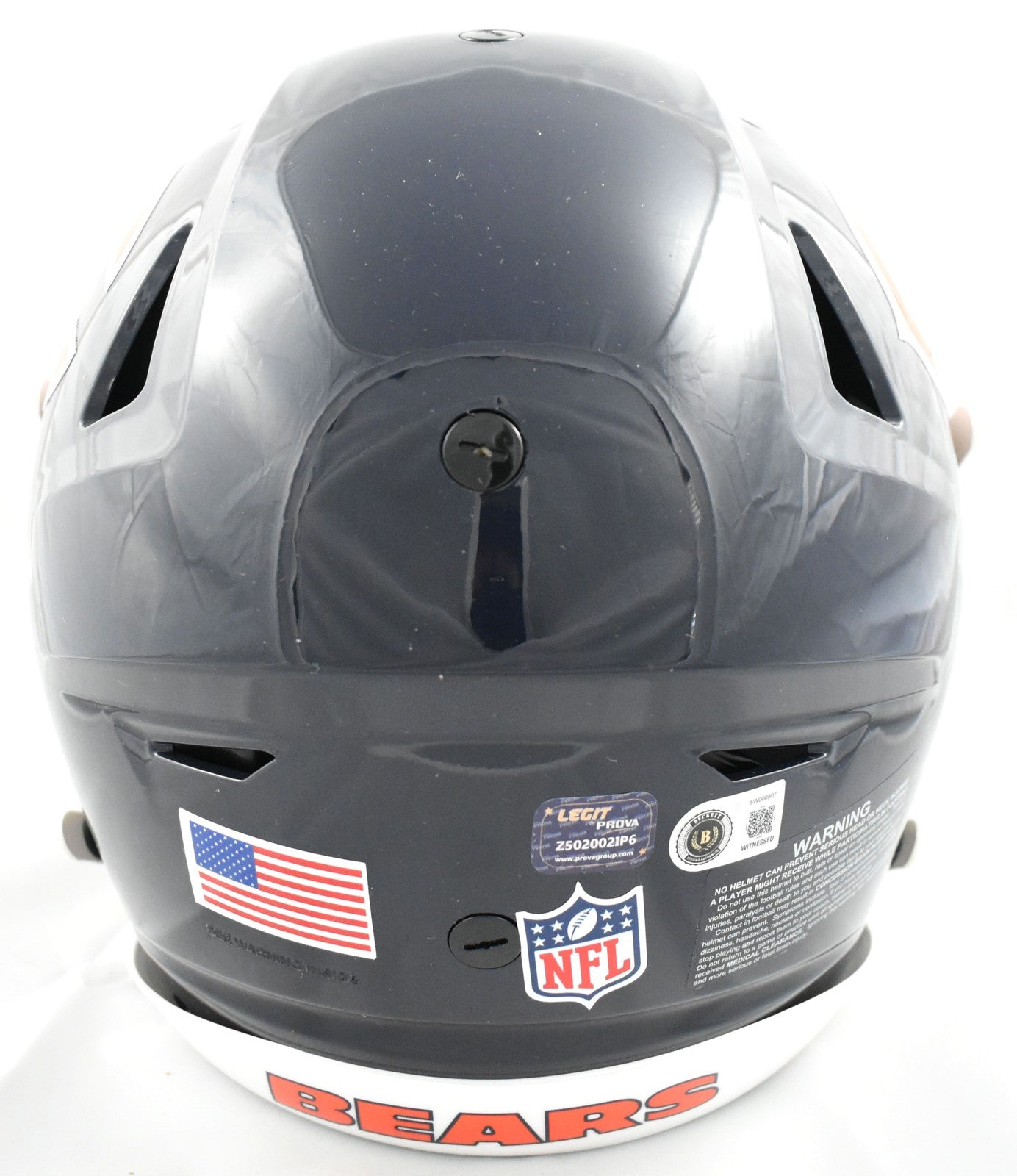 Mike Singletary Signed Chicago Bears Full Size Speedflex Helmet HOF Inscription