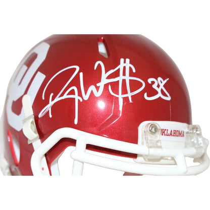 Roy Williams Oklahoma Sooners Autographed Mini Helmet (Beckett BAS)