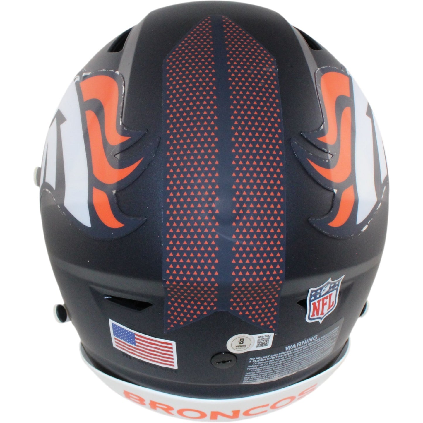 Bo Nix Autographed Denver Broncos SpeedFlex Full Size Helmet