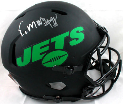 Elijah Moore Signed New York Jets Full Size Eclipse Authentic Helmet