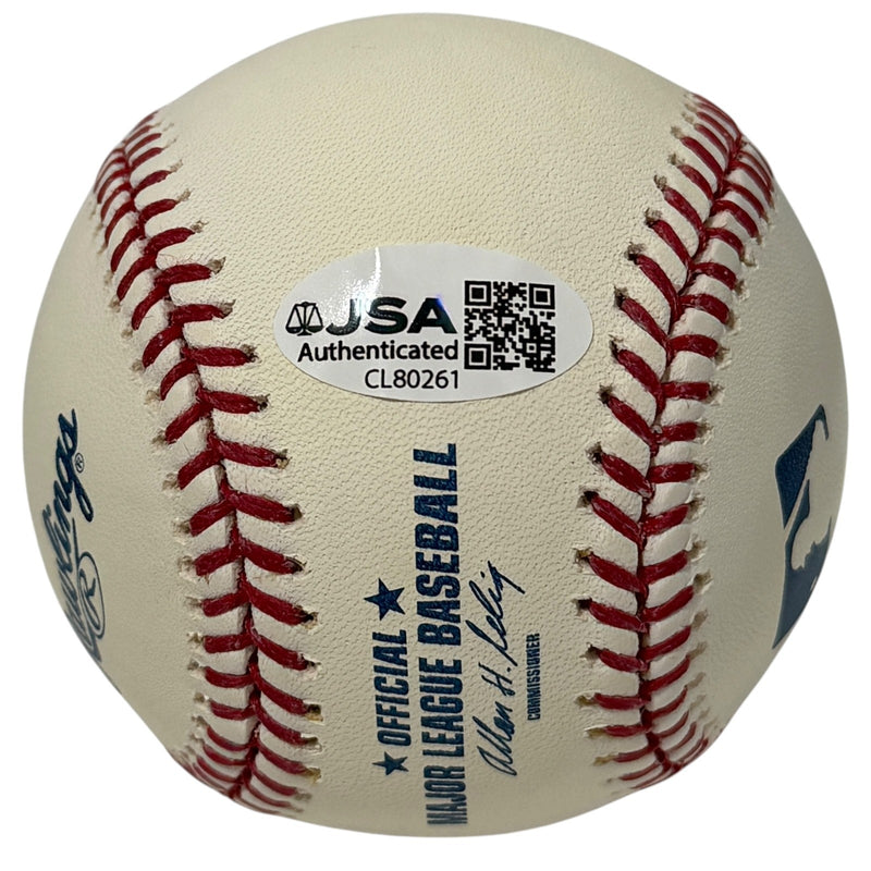 Lou Brock St. Louis Cardinals Signed ROMLB Baseball (JSA COA)