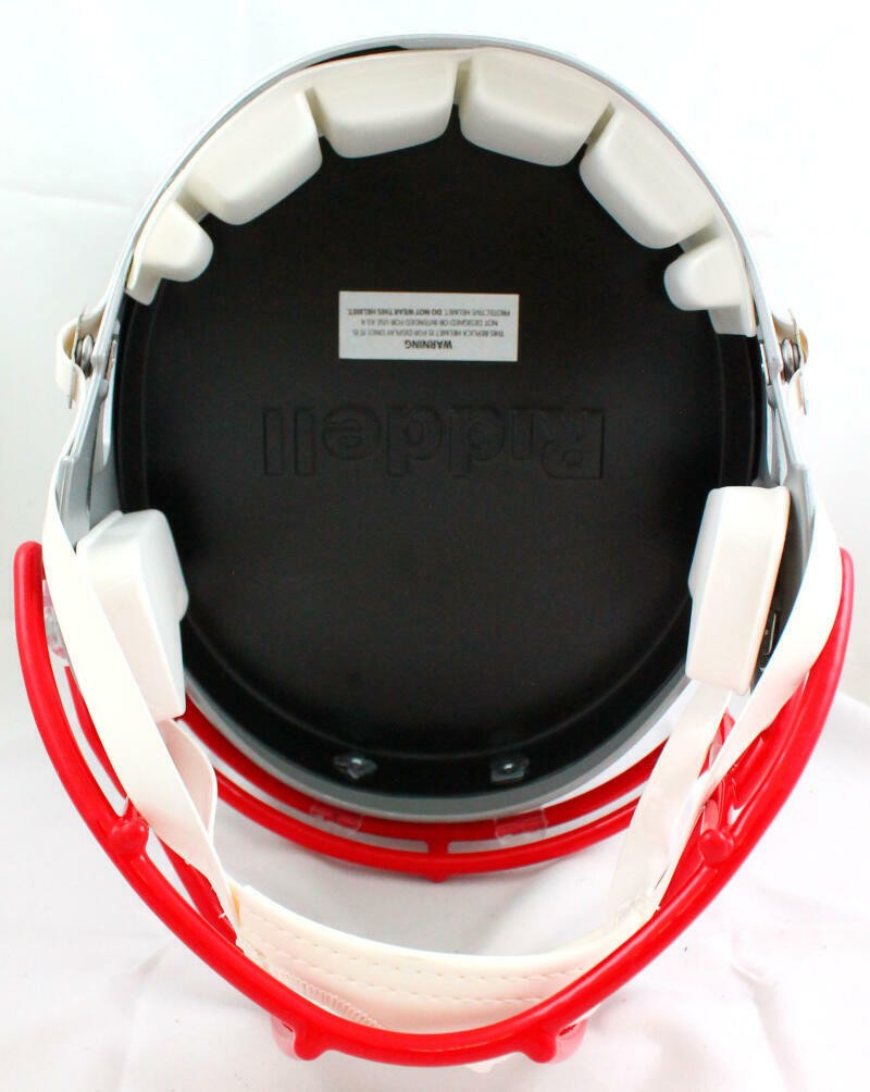 Ty Law Signed New England Patriots Full Size Speed Helmet
