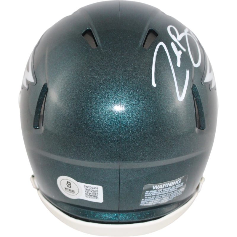 Zack Baun Autographed Philadelphia Eagles Speed Mini Helmet
