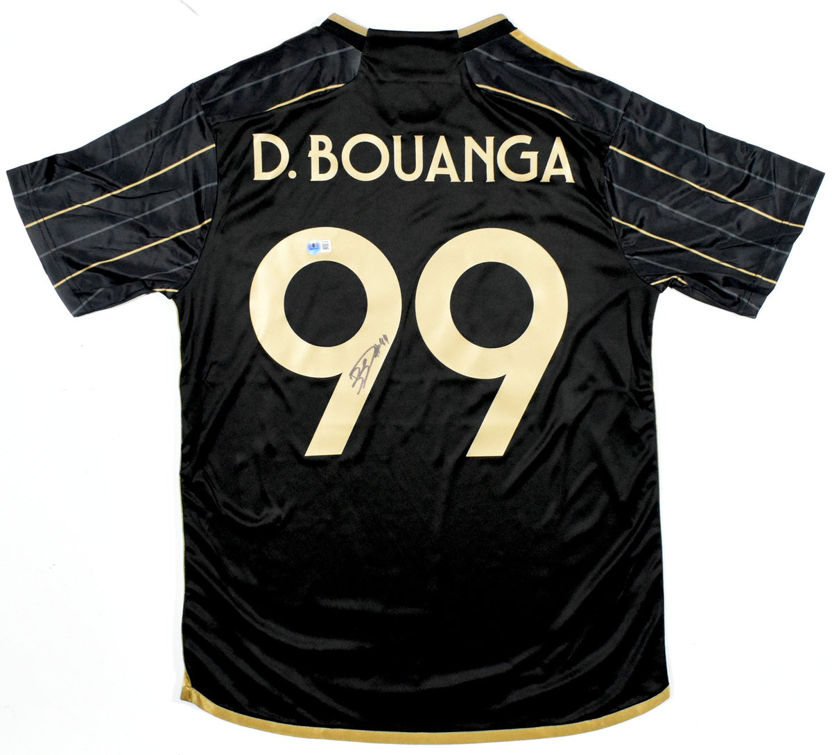 Denis Bouanga Autographed Los Angeles FC Home Jersey
