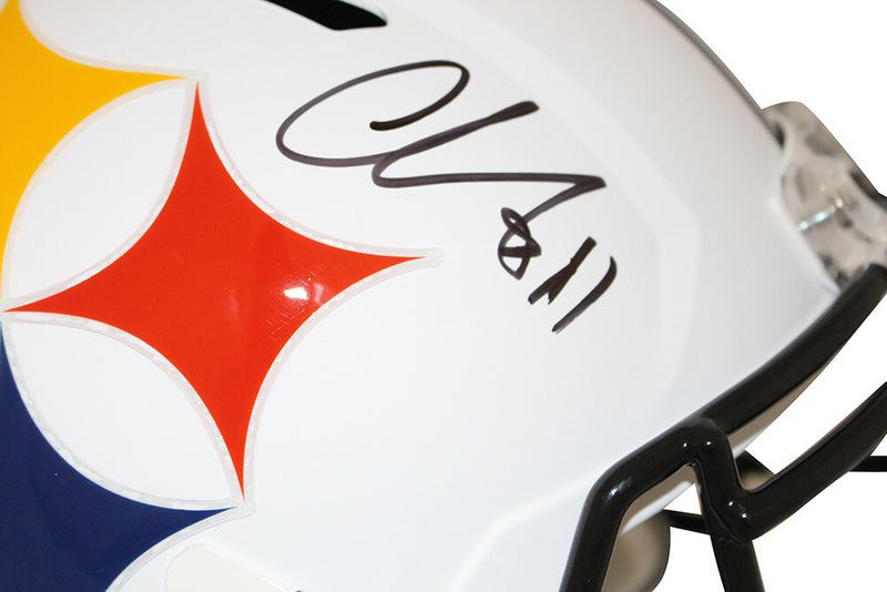 Chase Claypool Autographed Pittsburgh Steelers Full Size AMP Helmet