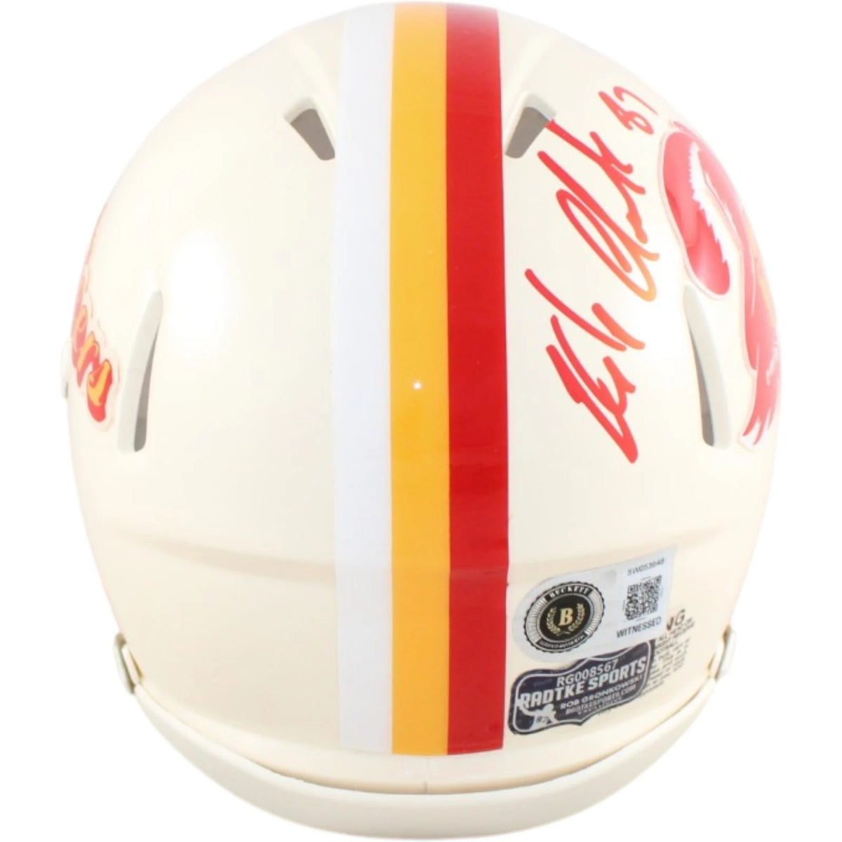 Rob Gronkowski Signed New England Patriots Throwback Mini Helmet