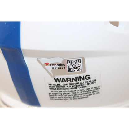 Jonathan Taylor Indianapolis Colts Autographed Mini Helmet