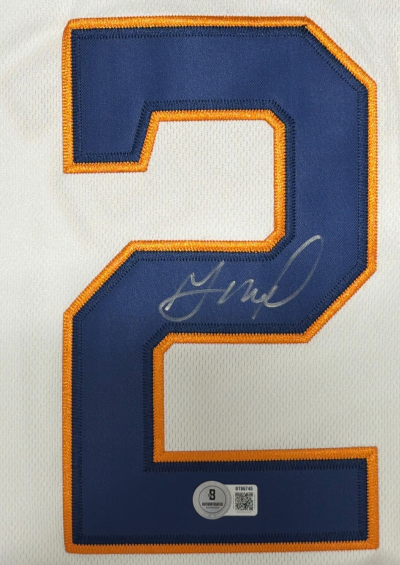 Jose Altuve Autographed Houston Astros Custom Jersey