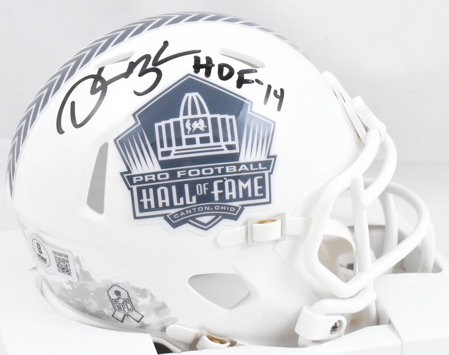 Derrick Brooks Signed Tampa Bay Buccaneers 2024 Salute to Service Mini Helmet