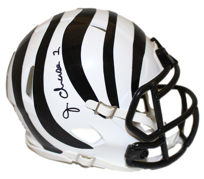 Ja'Marr Chase Cincinnati Bengals Autographed Alternate Speed Mini Helmet