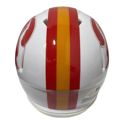 Bucky Irving Signed Tampa Bay Buccaneers Mini Helmet