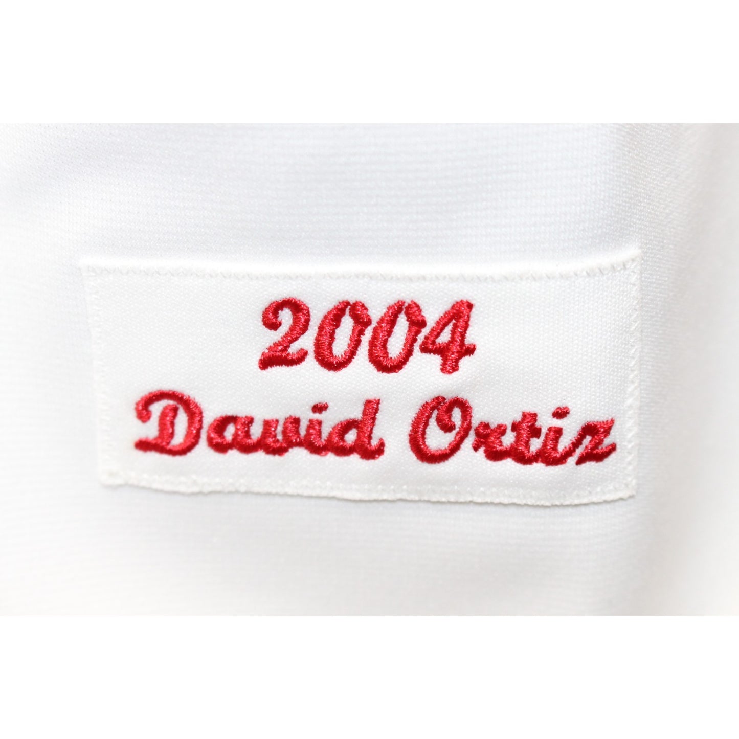 David Ortiz Signed Boston Red Sox Mitchell & Ness 2004 World Series Jersey