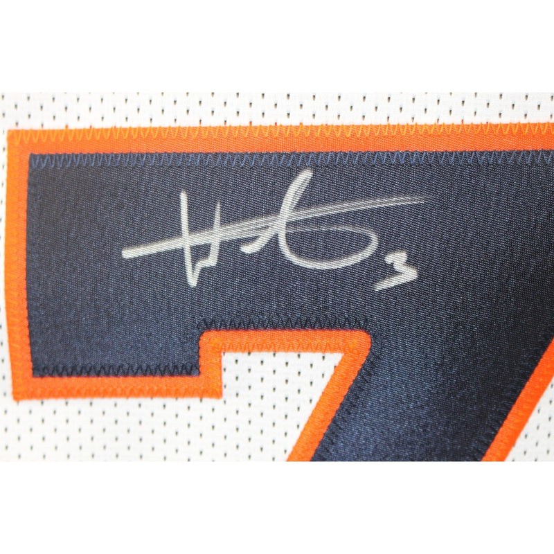 Wil Lutz Autographed White Pro Style Jersey (BAS Witnessed)