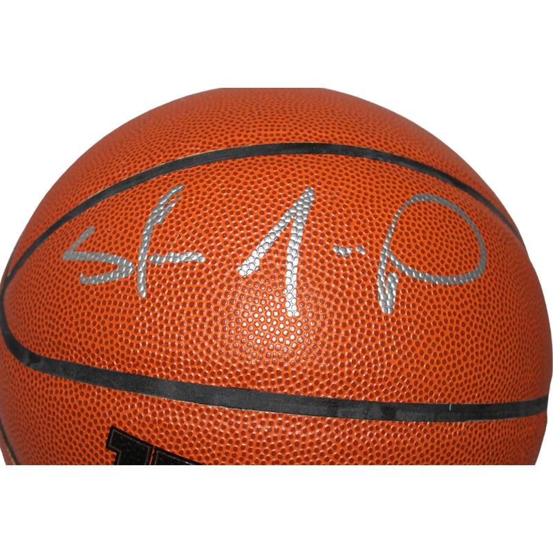 Shawn Kemp Autographed Seattle Super Sonics Basketball