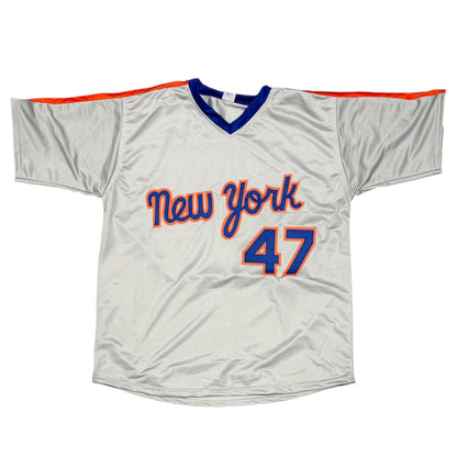 Jesse Orosco Signed New York Mets Custom Jersey 86 WSC (JSA COA)