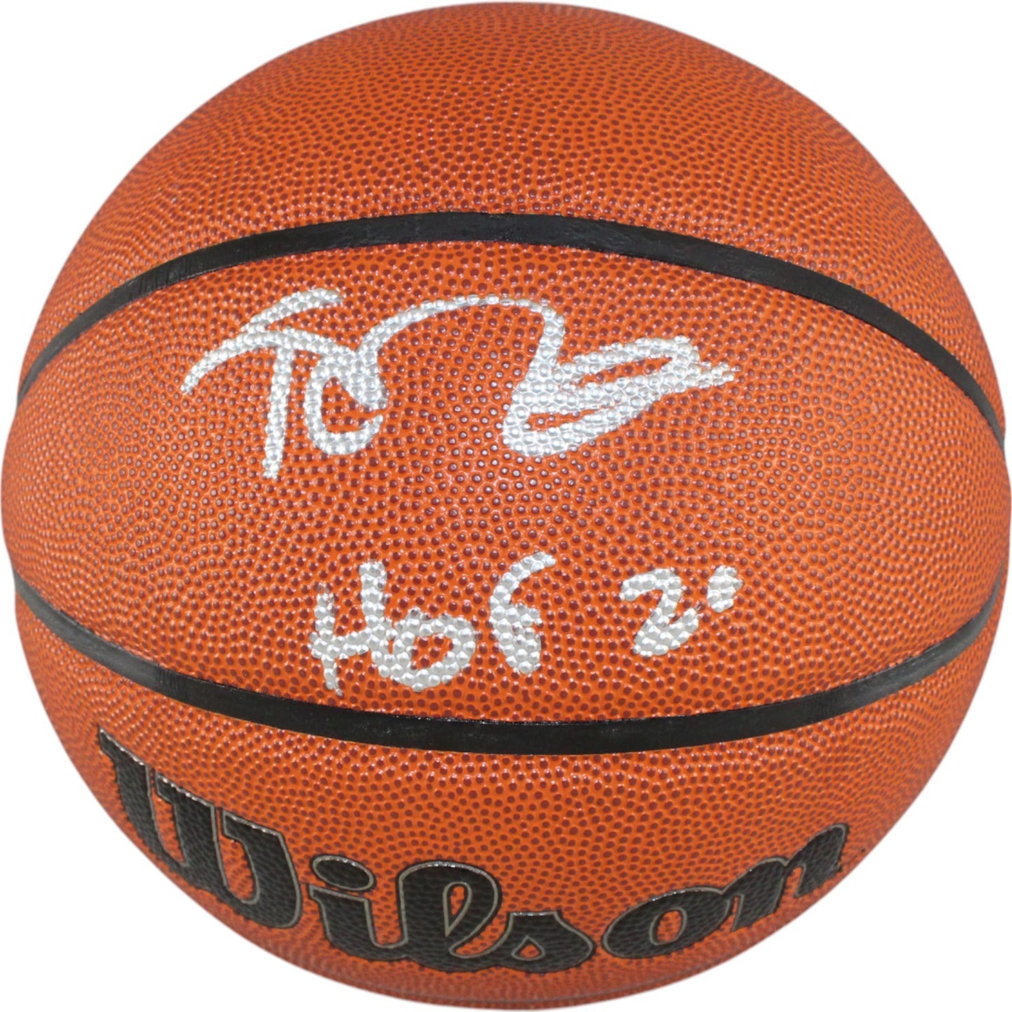 Kevin Garnett Autographed Boston Celtics Wilson Basketball (HOF Inscription)
