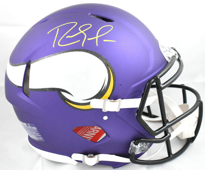 Randy Moss Signed Minnesota Vikings Speed Authentic Helmet