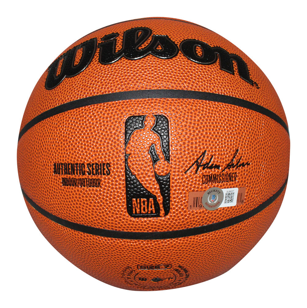 Ja Morant Memphis Grizzlies Autographed Wilson Basketball (BAS)