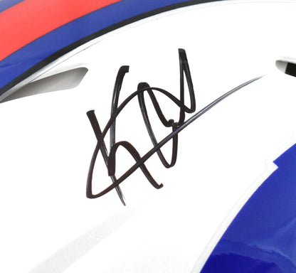 Keon Coleman Signed Buffalo Bills Full Size Speed Authentic Helmet
