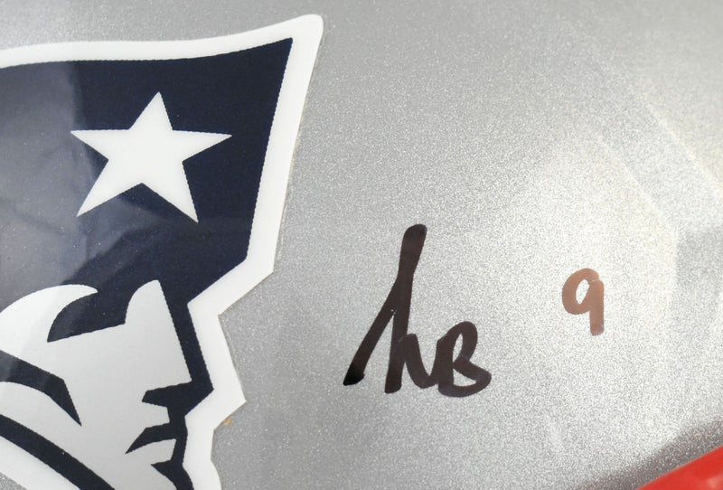 Kayshon Boutte Autographed New England Patriots Full Size Speed Helmet