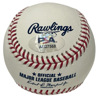 Elijah Green Autographed Washington Nationals Official MLB Baseball PSA