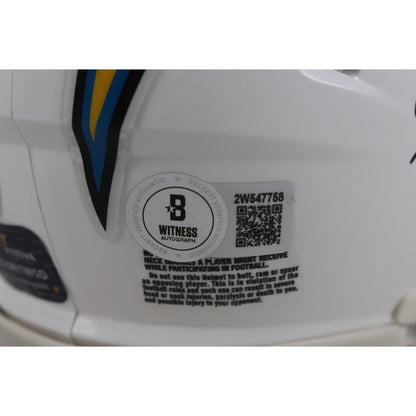 Antonio Gates San Diego Chargers Autographed Throwback Mini Helmet (HOF)