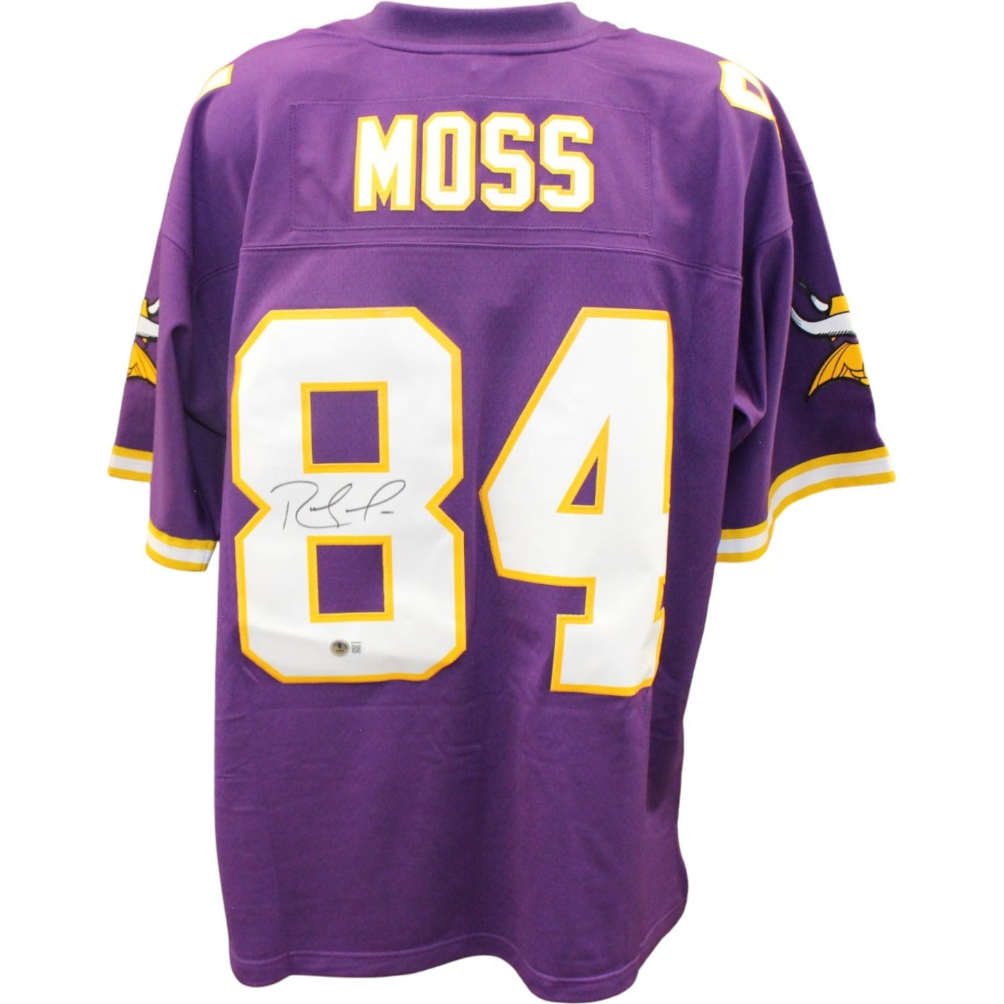 Randy Moss Signed Minnesota Vikings Mitchell & Ness Purple Jersey