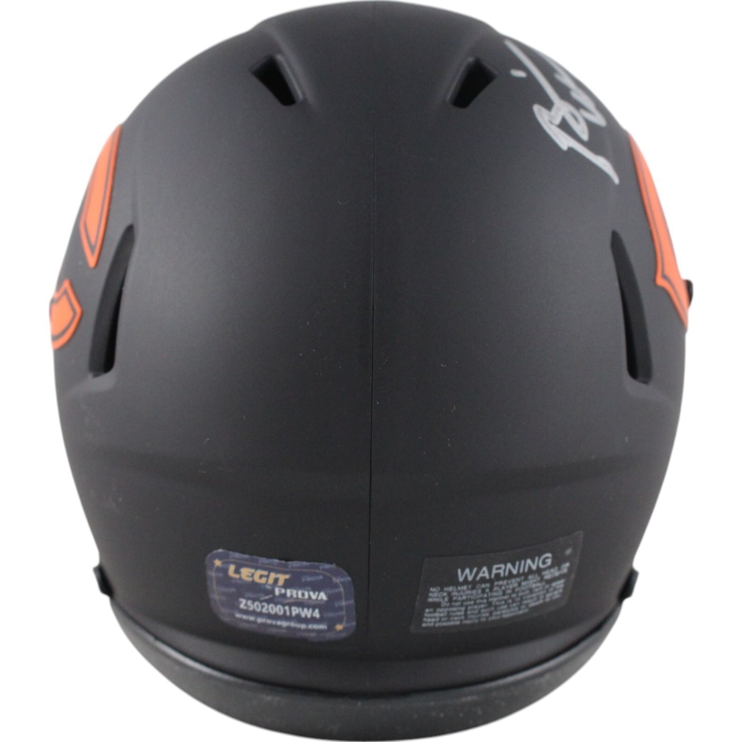 Brian Urlacher Chicago Bears Signed Eclipse Mini Helmet (HOF Inscription)