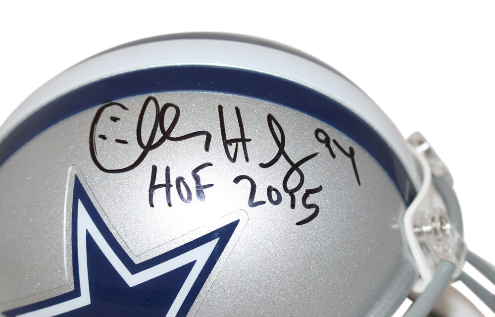Charles Haley Signed Dallas Cowboys VSR4 Mini Helmet Beckett COA