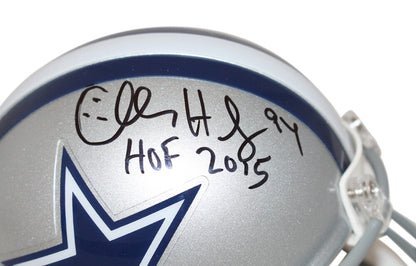 Charles Haley Signed Dallas Cowboys VSR4 Mini Helmet Beckett COA