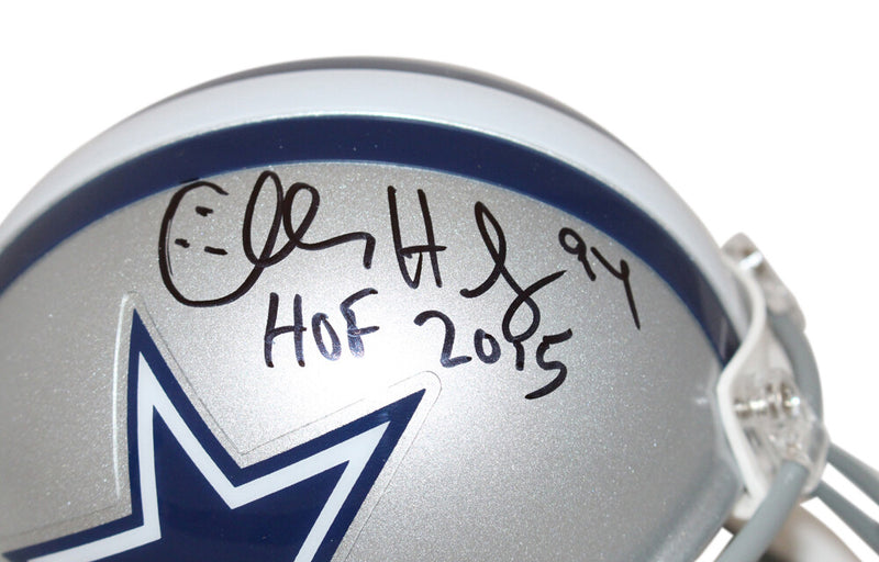 Charles Haley Signed Dallas Cowboys VSR4 Mini Helmet Beckett COA