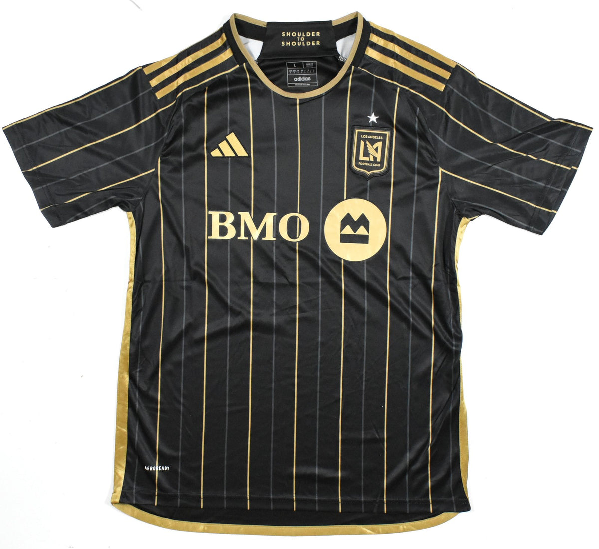Denis Bouanga Autographed Los Angeles FC Home Jersey