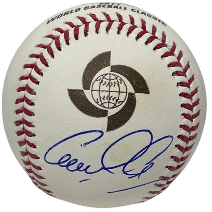 Carlos Correa Signed 2017 World Baseball Classic Baseball (JSA COA)