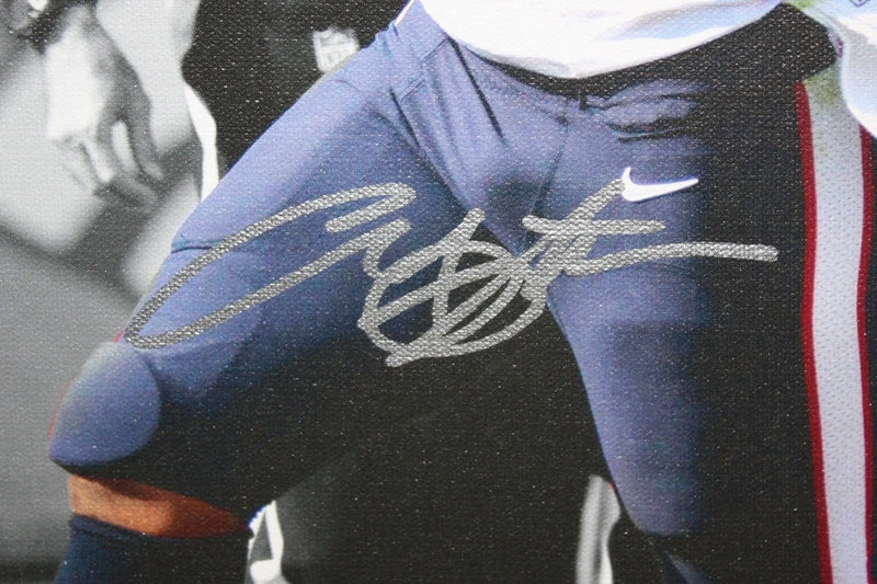 Arian Foster Signed Houston Texans 20x24 Touchdown Canvas