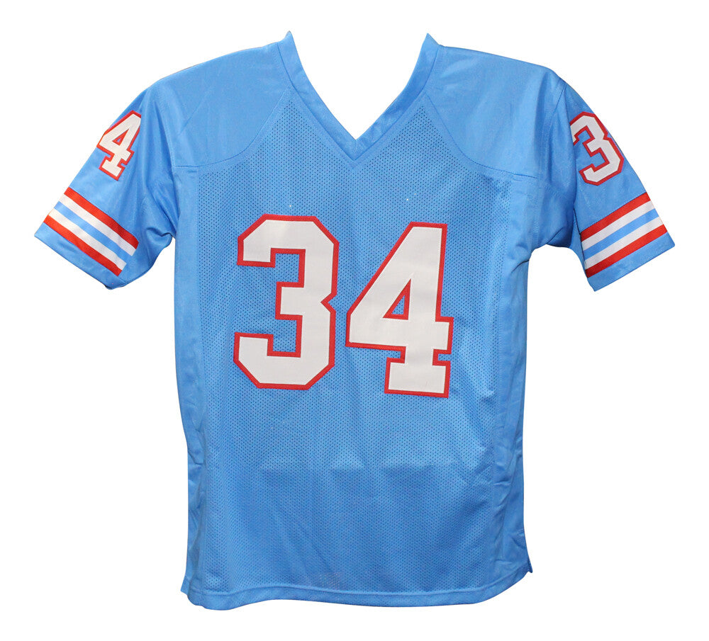 Earl Campbell Autographed Houston Oilers Style Custom Jersey