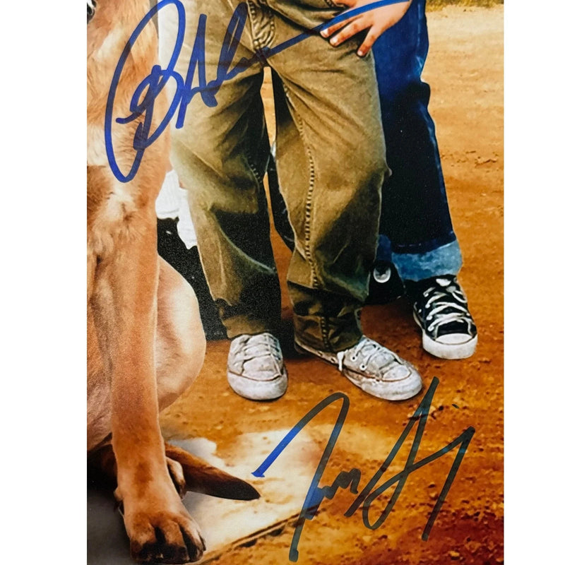 Sandlot Cast Autographed 11x14 Home Plate Photo