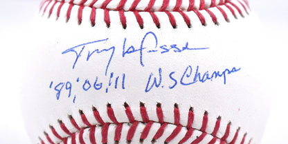 Tony La Russa Autographed Official Major League Baseball (3x WS Champ)