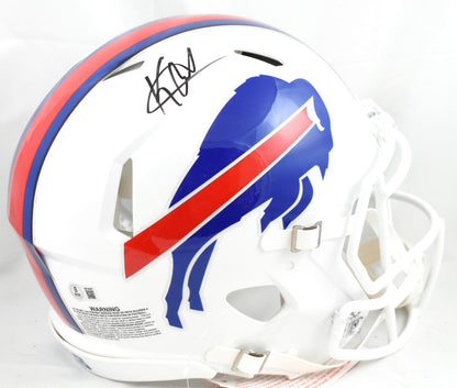 Keon Coleman Signed Buffalo Bills Full Size Speed Authentic Helmet