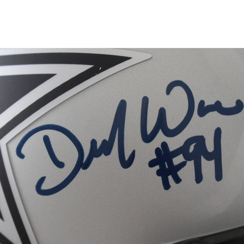 Demarcus Ware Signed Dallas Cowboys Full Size Rave Helmet