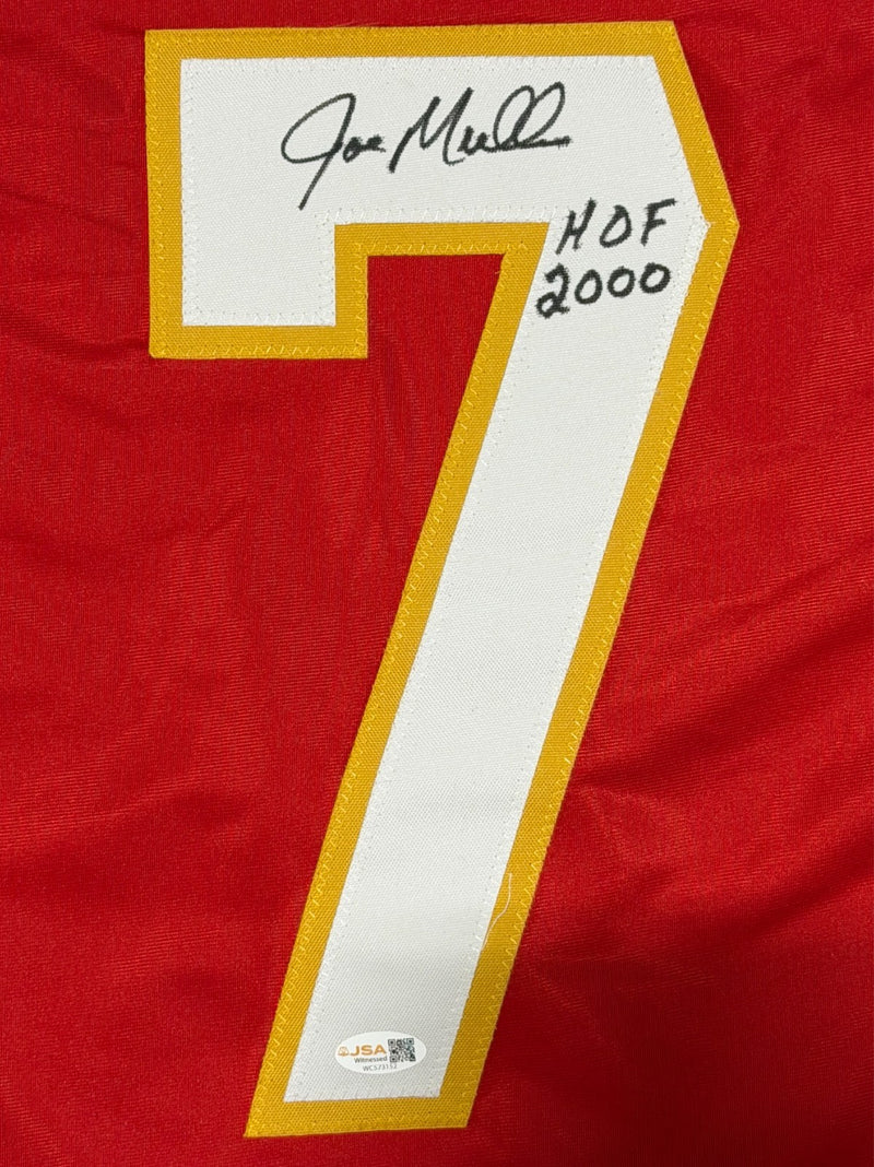Joe Mullen Signed Calgary Flames Custom Hockey Jersey (HOF 2000)