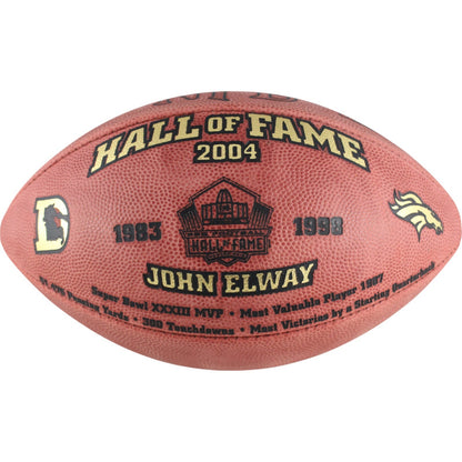 John Elway Denver Broncos Hall of Fame Wilson Football (Unautographed)