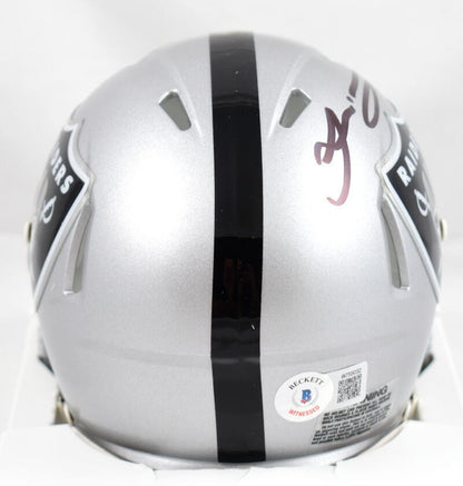 Jakobi Meyers Signed Las Vegas Raiders Speed Mini Helmet
