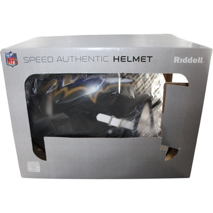 Ray Lewis Baltimore Ravens Autographed Full Size Authentic Helmet